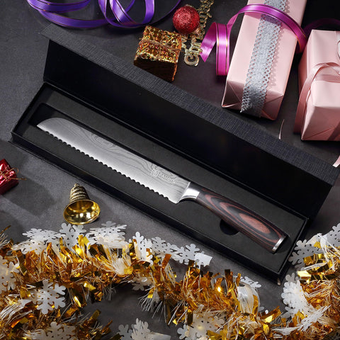 PAUDIN bread knife easy to maintain after family meals