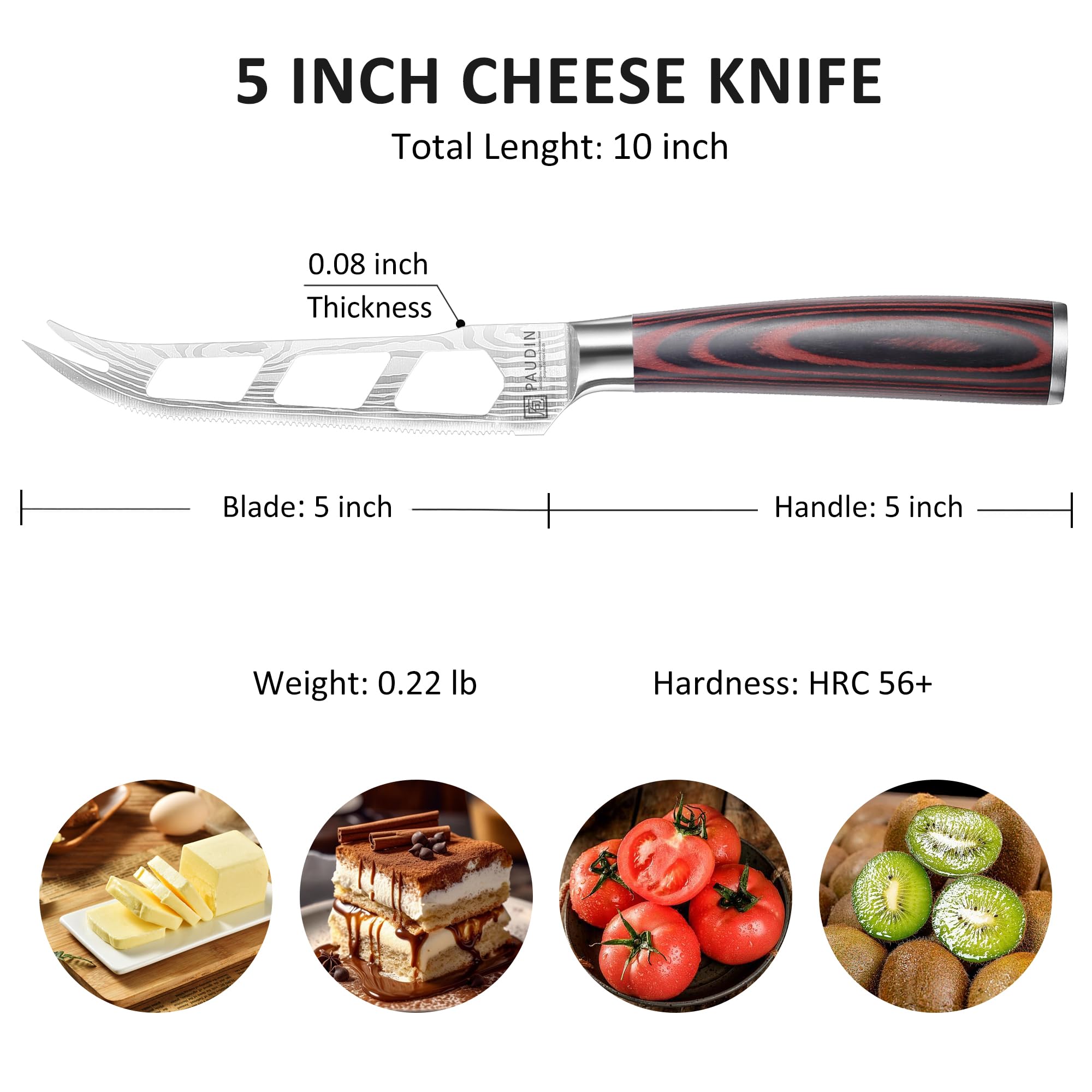 PAUDIN cheese knife presented as a thoughtful gift for home cooks