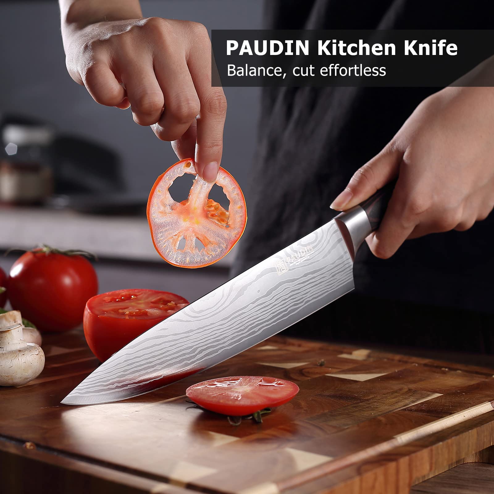 PAUDIN gift box packaging makes this knife a ready-made gift