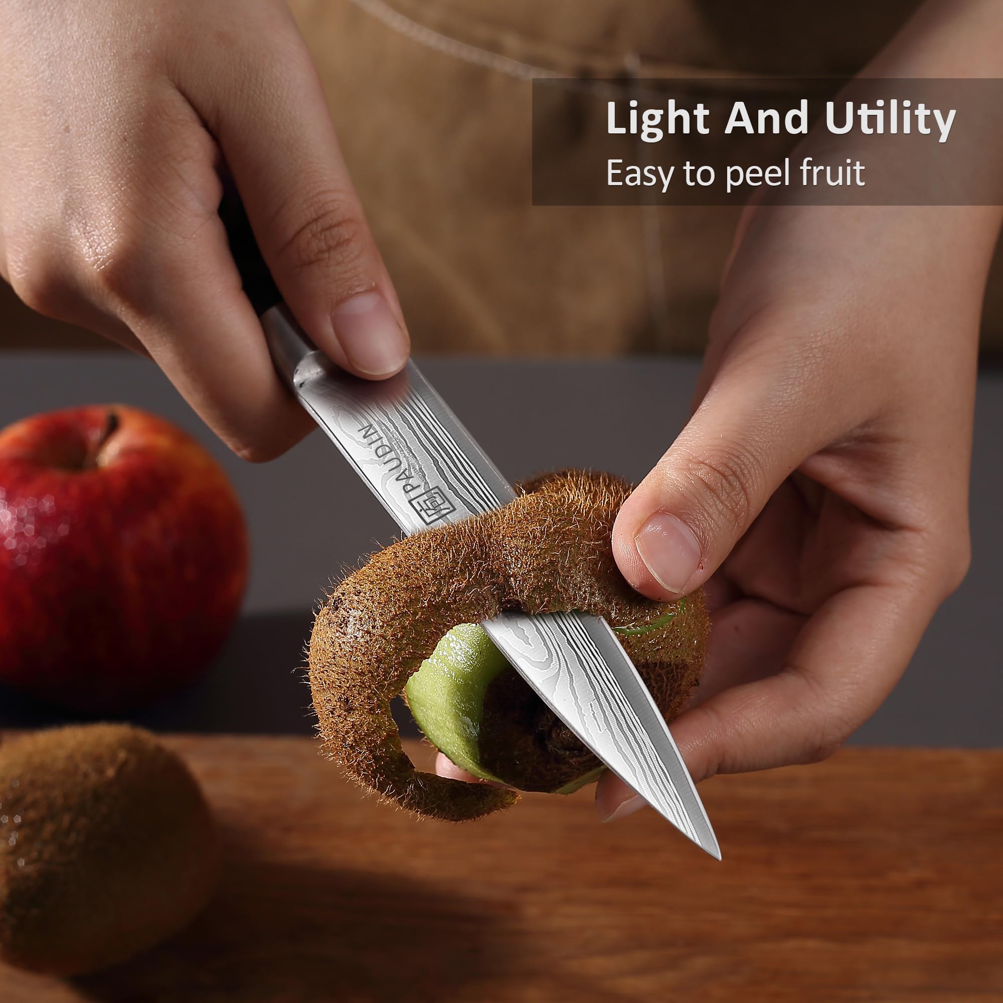 PAUDIN knife designed for fruit and vegetable cutting