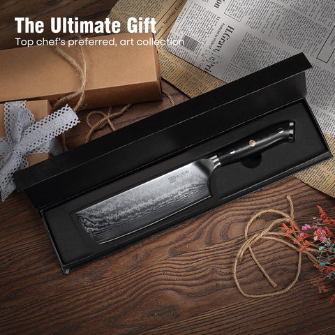 PAUDIN knife in an elegant gift box, ready for gifting