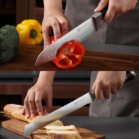 PAUDIN paring knife for intricate prep work.