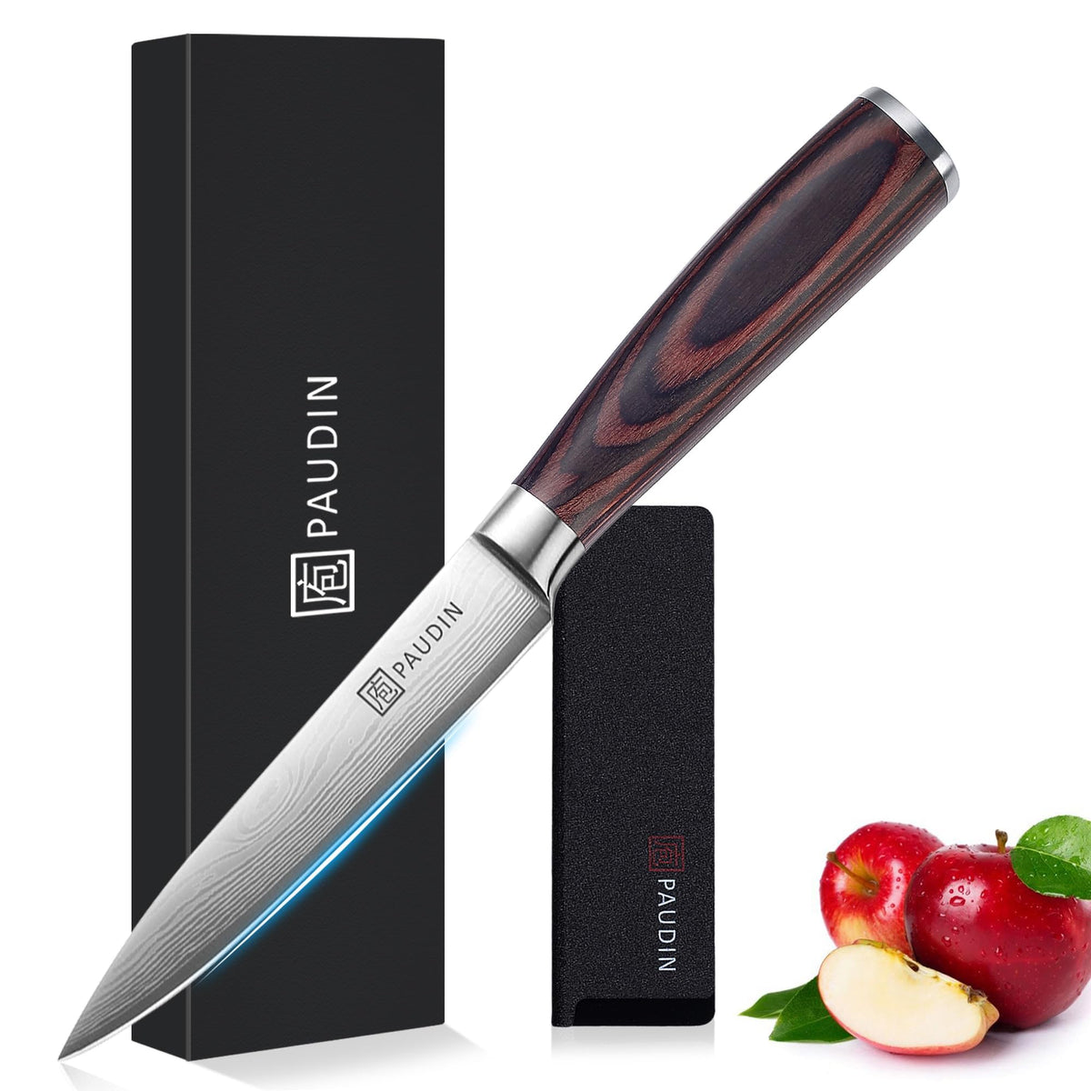 PAUDIN utility knife with a 5-inch blade for precise daily prep