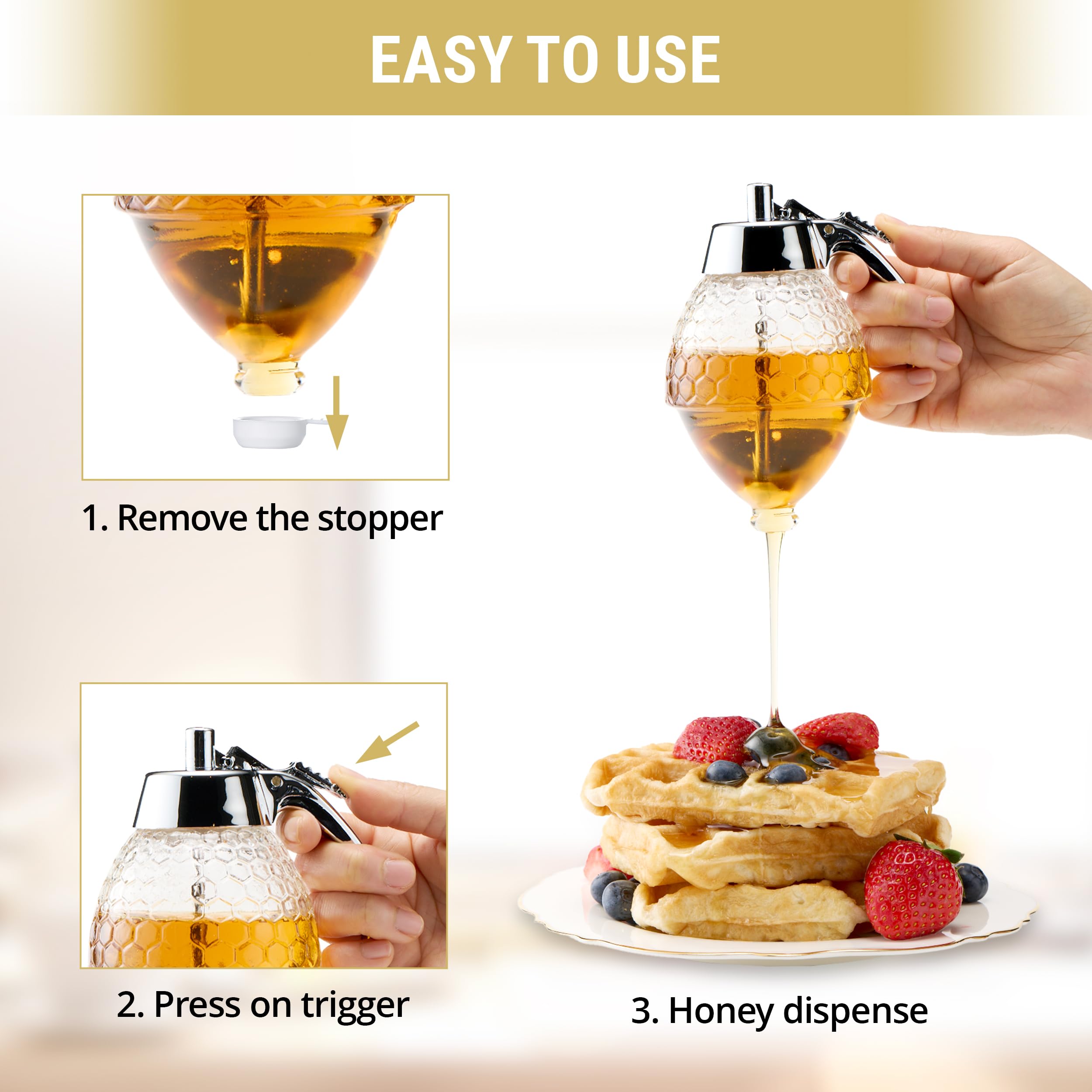 PAULSWAY airtight lid container preserves freshness and keeps spills contained.
