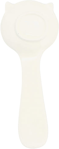 Cat ears and face design on Pavilion Gift Company spoon rest adds playful kitchen charm.