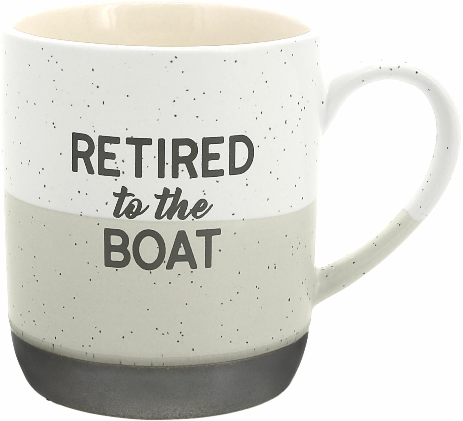 Pavilion Gift Company mug, front view, perfect retirement gift for boating enthusiasts