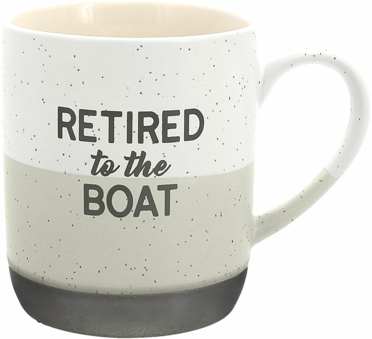 Pavilion Gift Company mug, front view, perfect retirement gift for boating enthusiasts