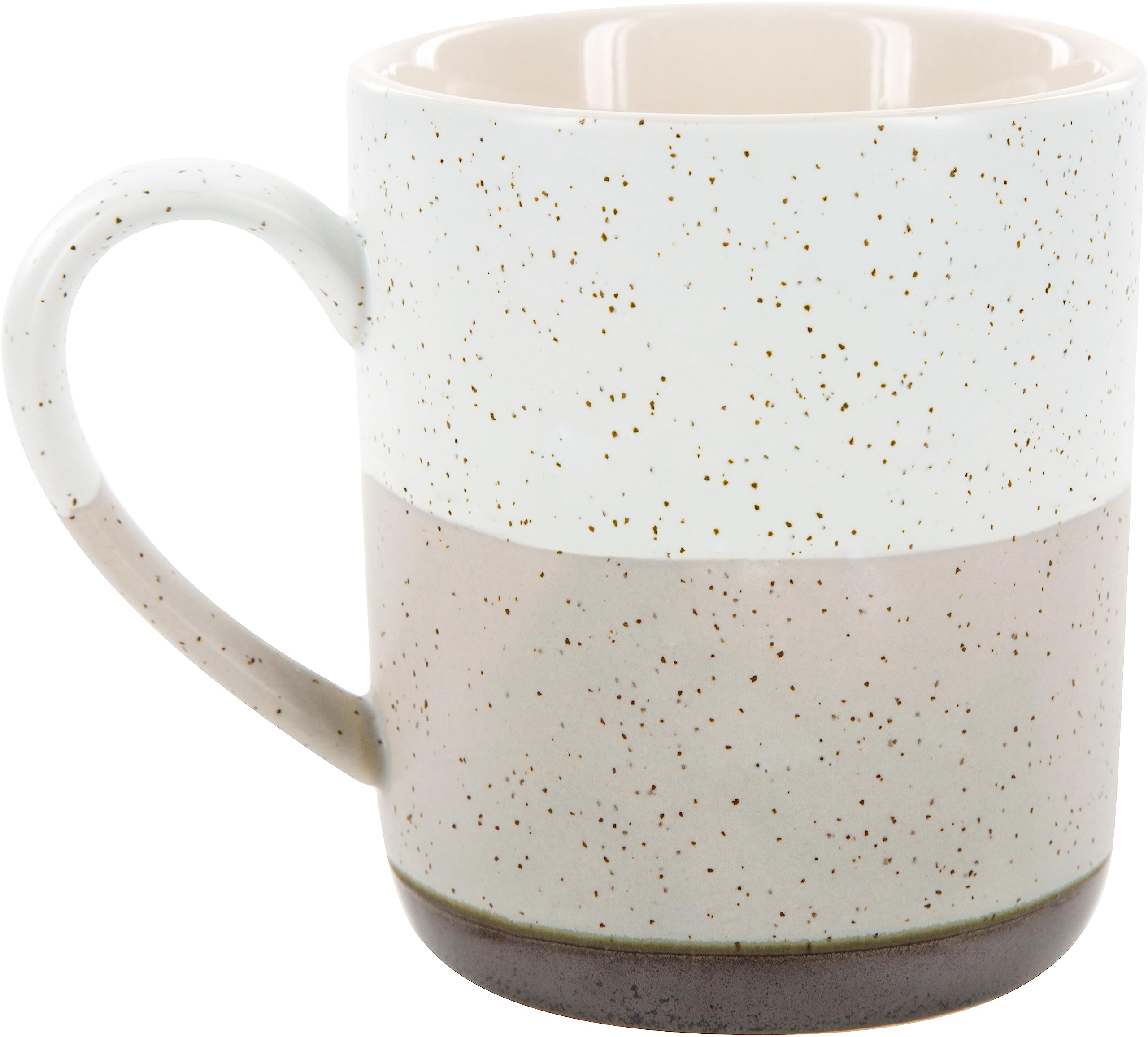 Pavilion Gift Company mug, speckled glaze, unique pattern adds character