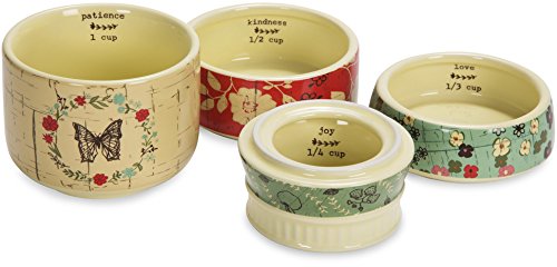 Stacked Live Simply mason jar measuring cups shown for compact kitchen storage.
