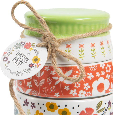 Pavilion Love You More measuring cups as a thoughtful baking gift