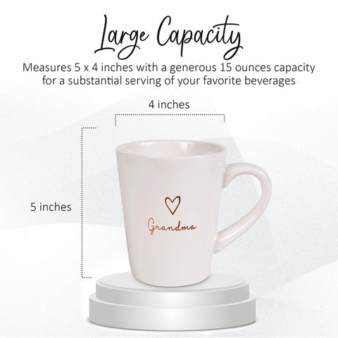 Cream stoneware mug keeps beverages warm during breakfast routines.