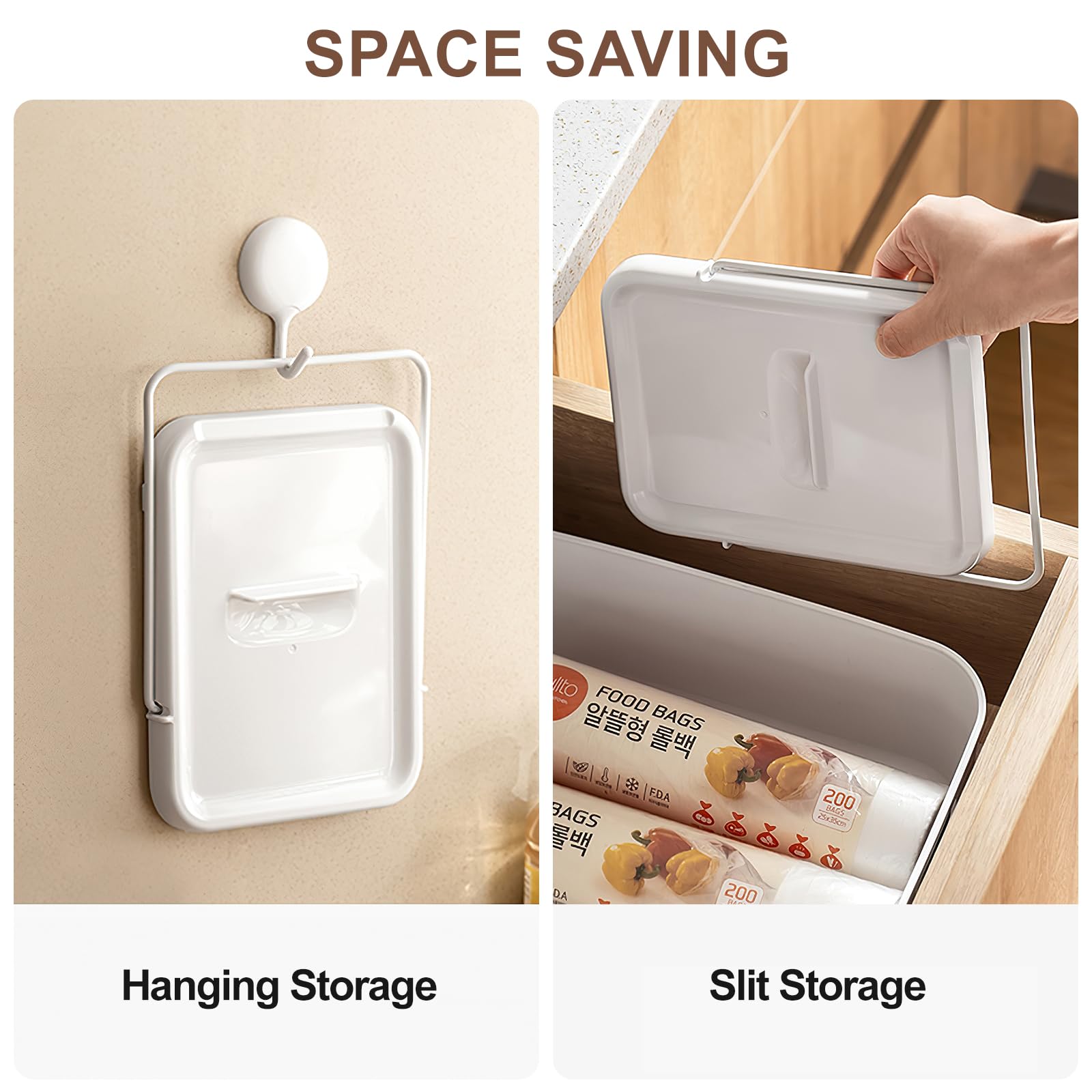 PAVSTINE foldable pan lid stand saves kitchen space when not in use.