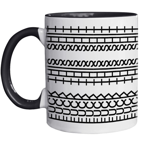 Pawfect House hidden message mug close-up shows vibrant print and playful vibe.