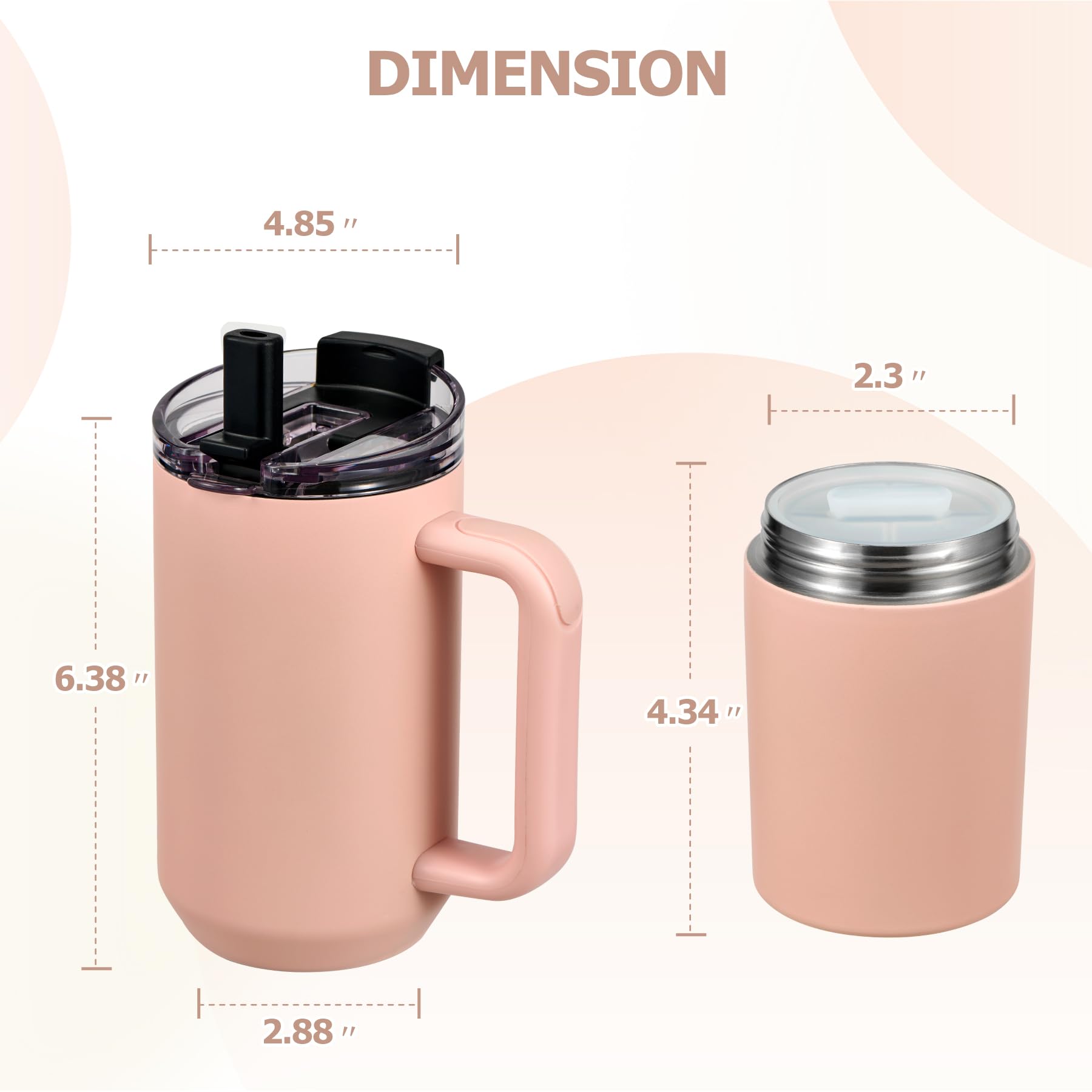 Pawtong 18/8 stainless steel for durable, odor-free hydration.