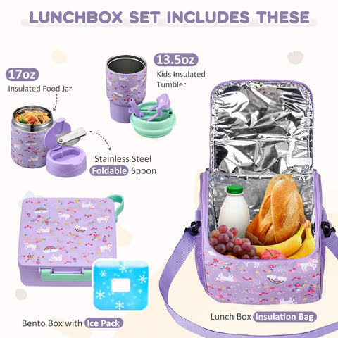 Pawtong bento box with removable ice grid keeps snacks crisp