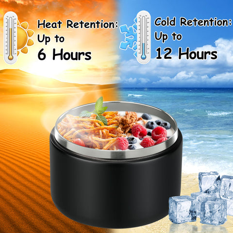 Pawtong keeps food warm or cold for hours, up to 5+ hours