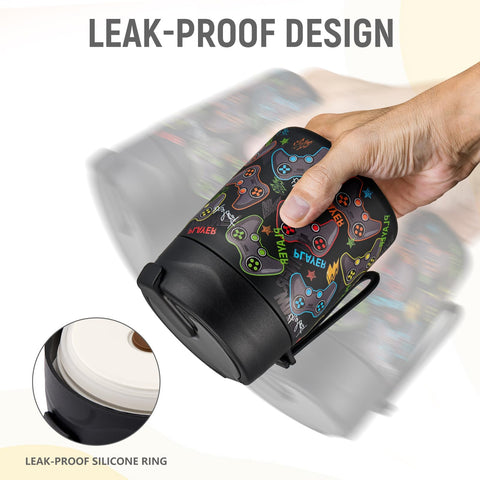 Pawtong leakproof lid prevents spills during transport
