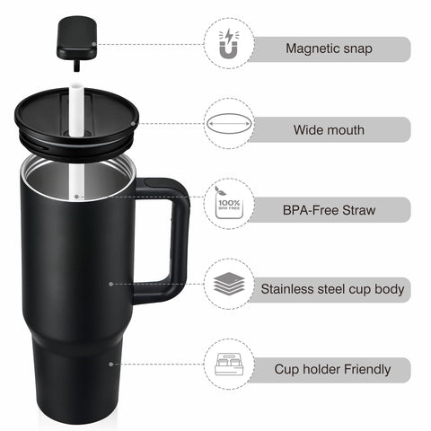 Pawtong magnetic-black finish adds a sleek look for daily use.