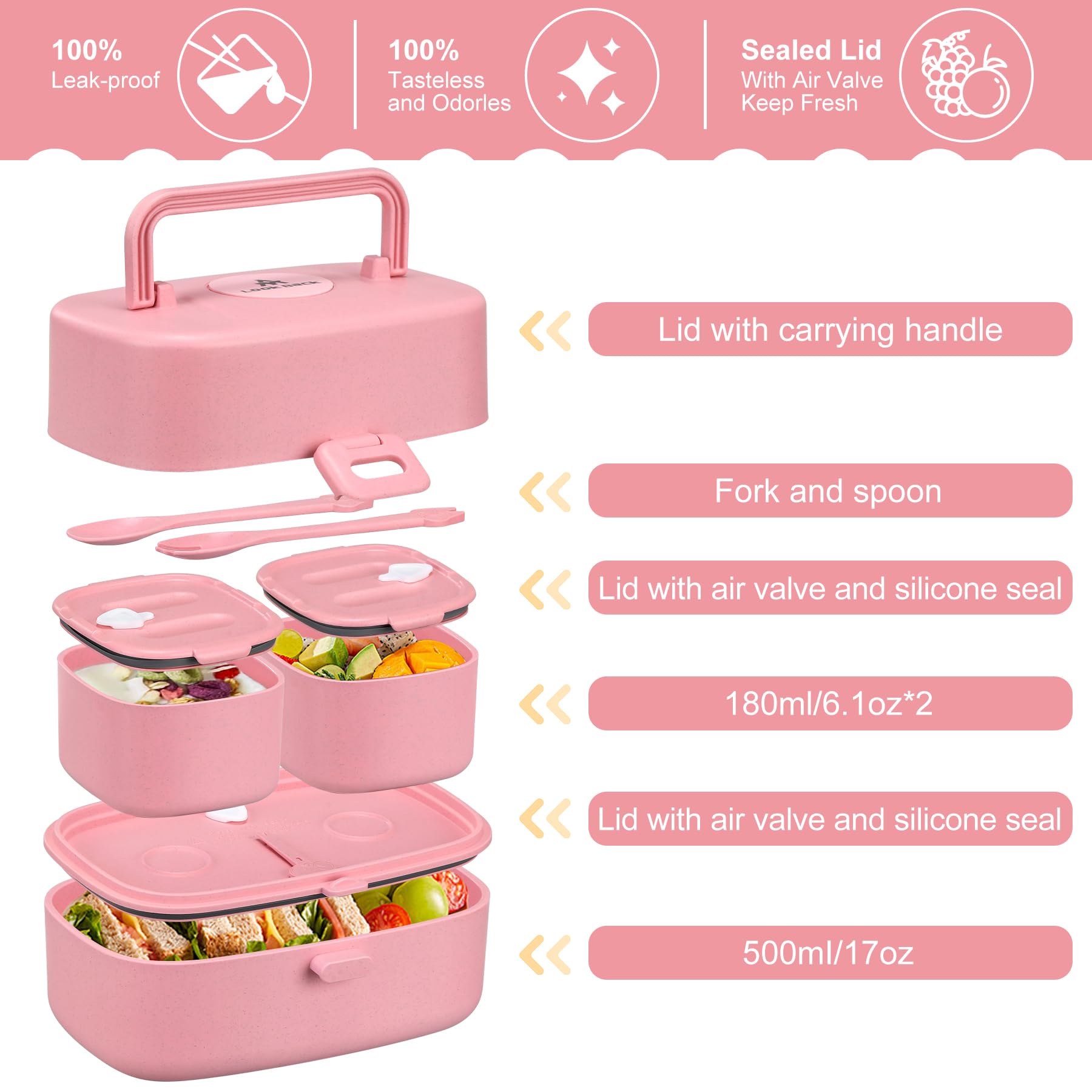 Pawtong 8oz soup thermo keeps hot soups ready.