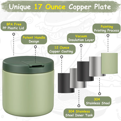 Pawtong stainless-steel inner wall preserves temperature for hours.