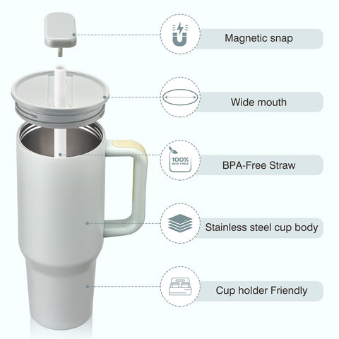Pawtong stainless steel water bottle in magnetic grey for daily durability.