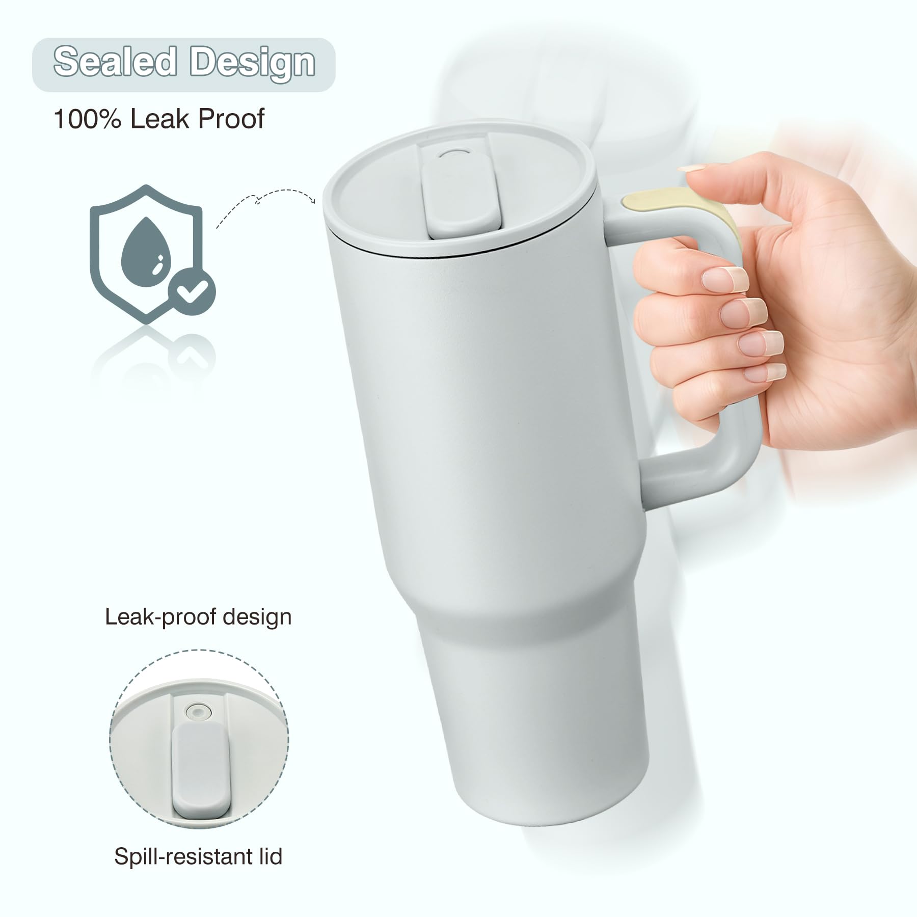 Pawtong travel mug ideal for commuting and road trips.