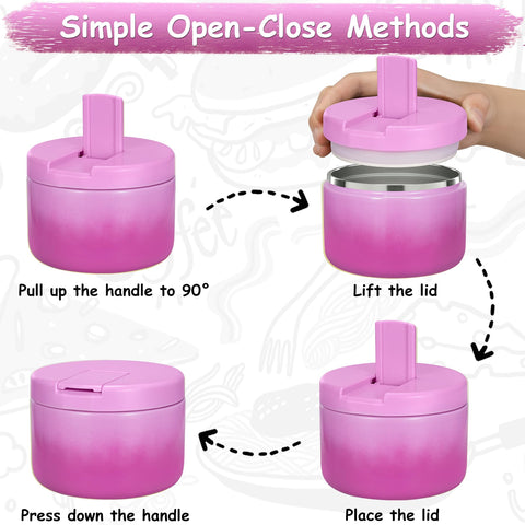 Pawtong wide mouth design for easy filling and cleaning.