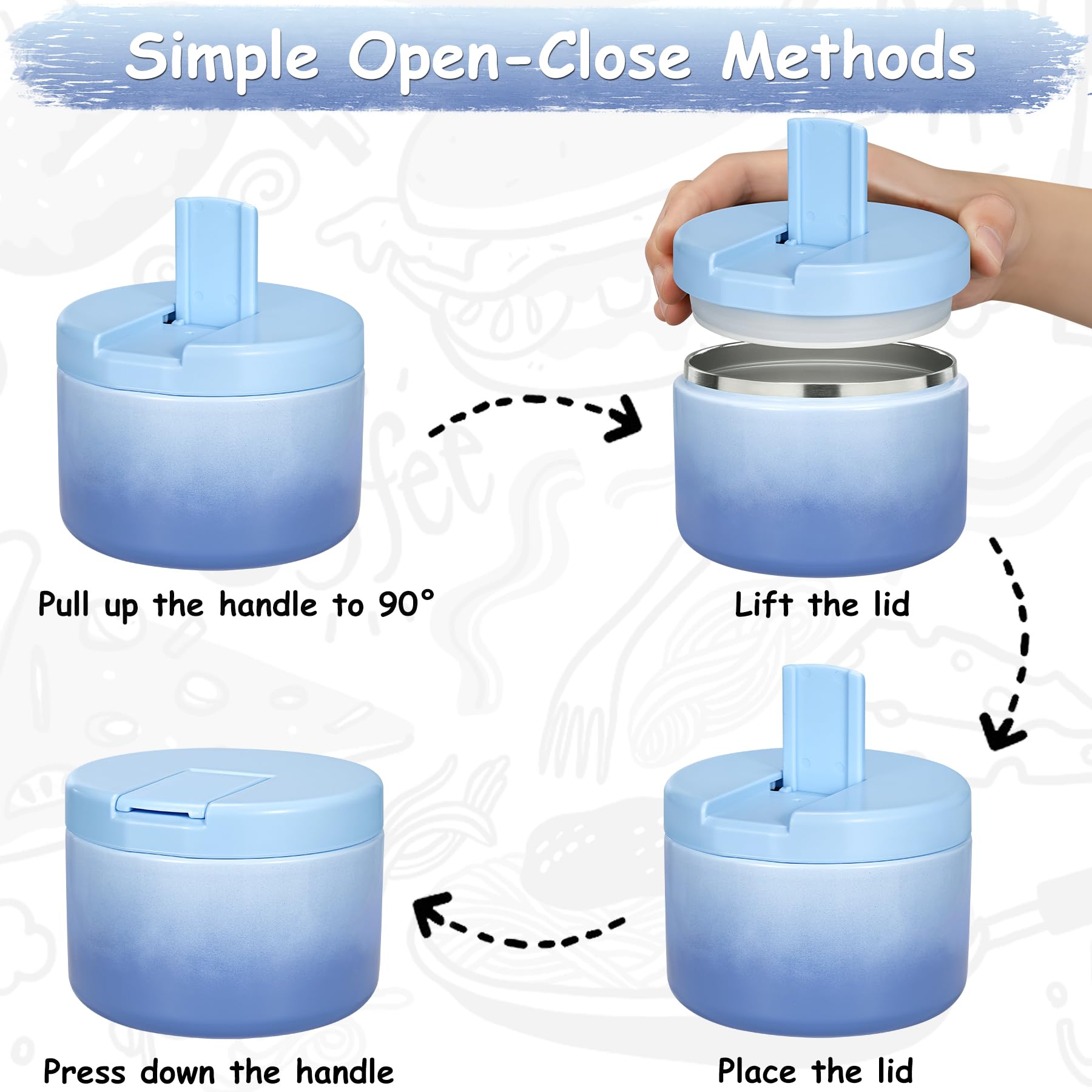 Pawtong wide-mouth design for fast filling and easy cleaning.