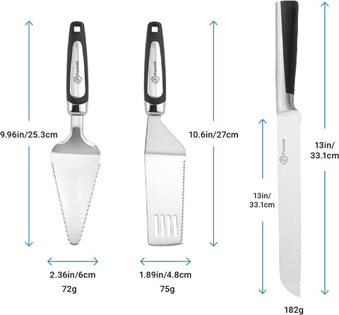 PAXNOK dishwasher-safe serving utensils simplify cleanup after gatherings
