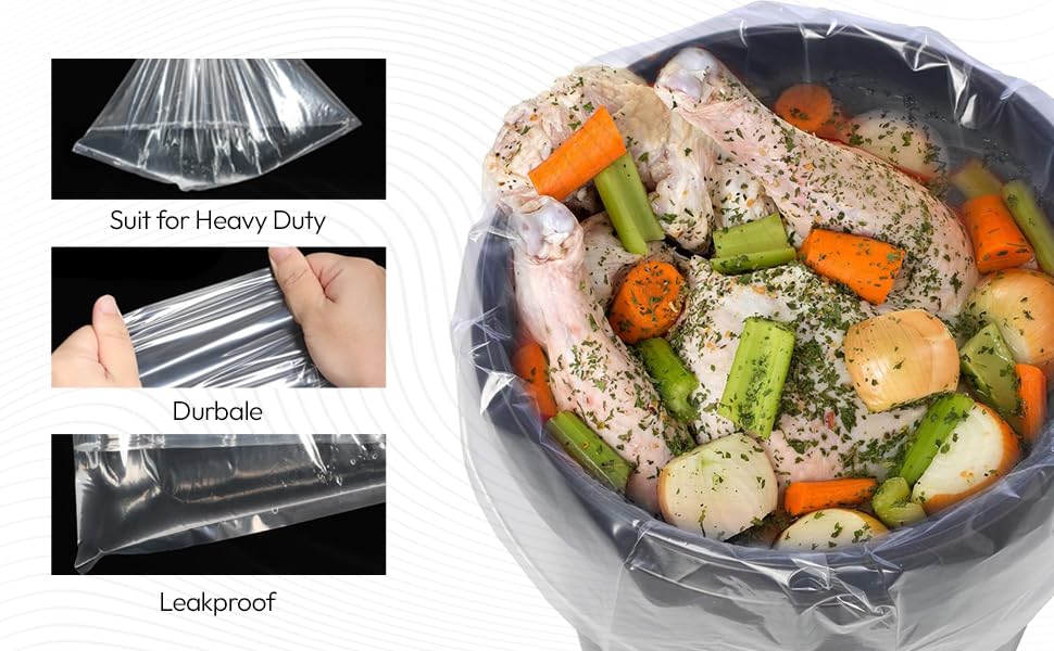 PBKay disposable bucket liners fit standard pails for quick cleanup.