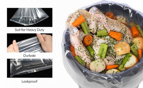 PBKay disposable bucket liners fit standard pails for quick cleanup.