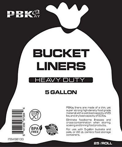 PBKay USA-made bucket liner, trusted durability for kitchen tasks.