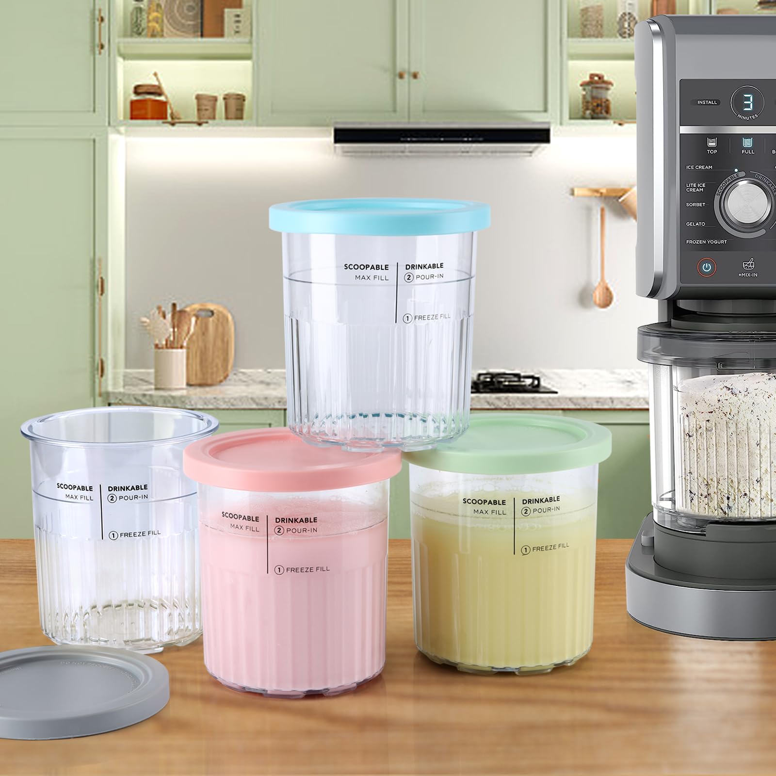 Dishwasher-safe and BPA-free containers support repeated use with easy cleanup.