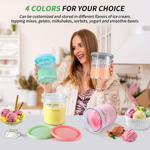 PCTTOIL deluxe lids in four colors for easy labeling and flavor differentiation.