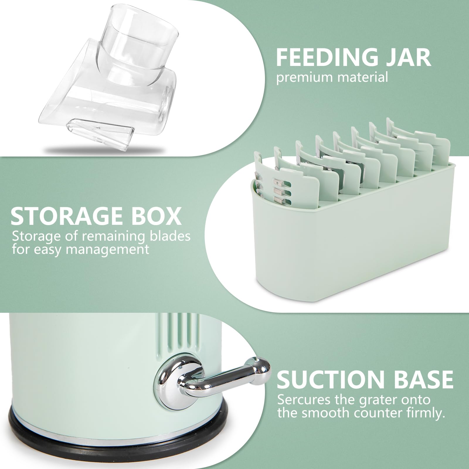 PDAENLKY suction base locks securely to the work surface