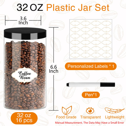 PeacePeo leakproof screw-on lid jar keeps contents sealed and fresh