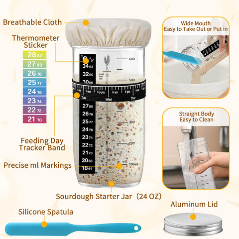 PeacePeo linen liner included for versatile use and easy cleanup after baking.