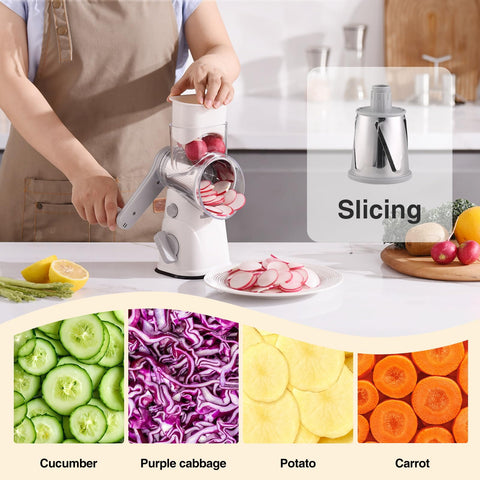 peatend shredding carrots with the rotary grater for quick prep