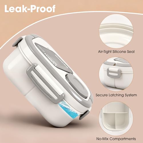 PEDECO leakproof lid preventing spills during commutes and picnics.