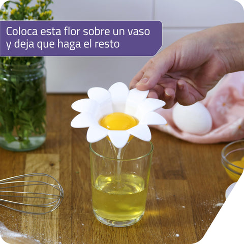 Peleg Design Daisy Egg Separator is easy to rinse after use