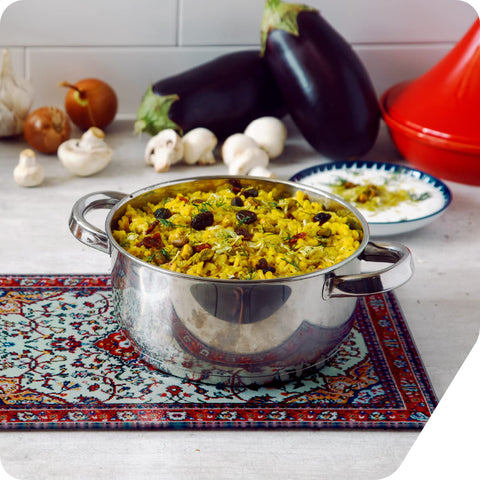 PELEG DESIGN Rugboard vibrant design brightens any kitchen prep or presentation.