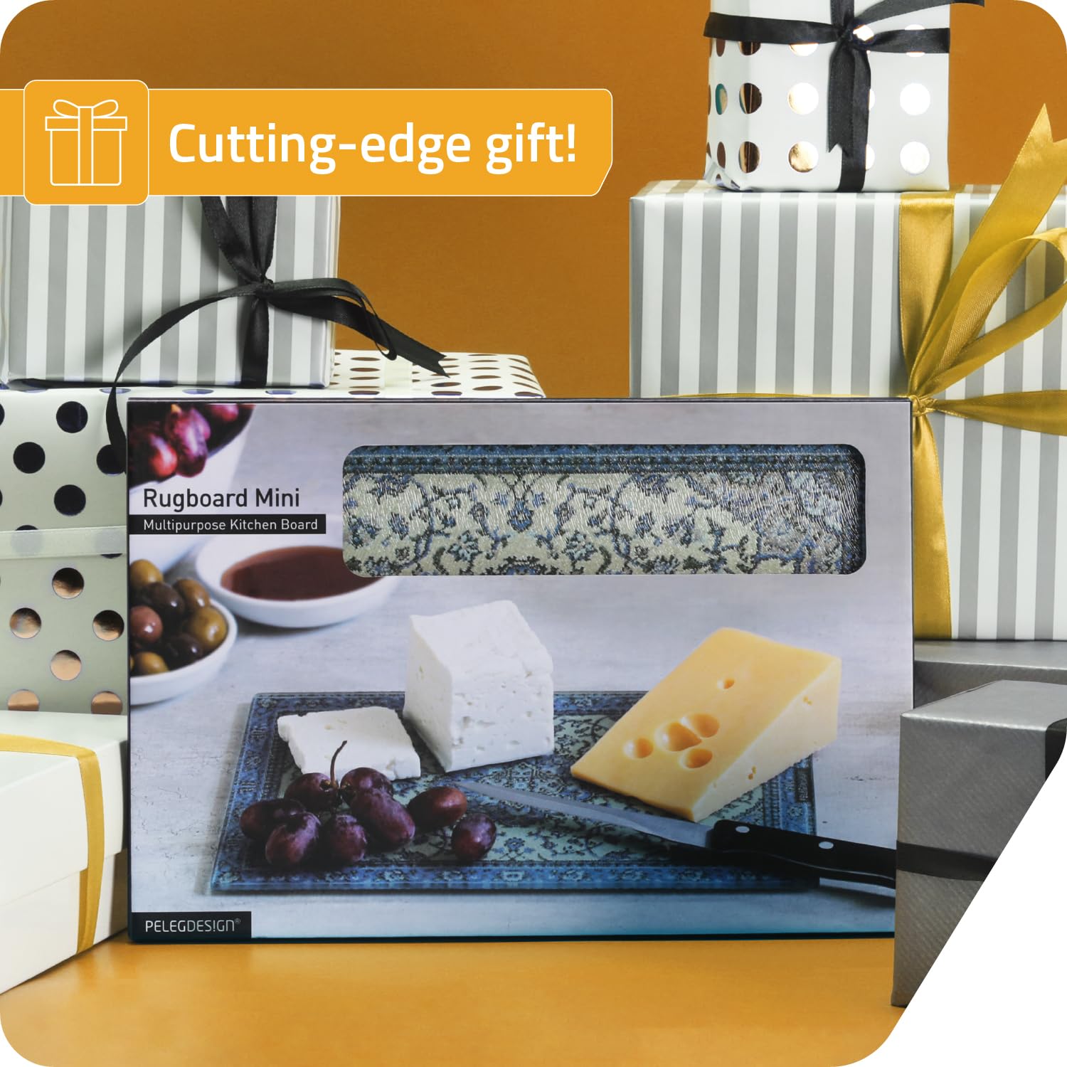 PELEG DESIGN Rugboard is dishwasher-safe and easy to clean for busy homes.