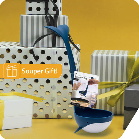 PELEG DESIGN Souper Tail ladle gift-ready packaging for kitchen lovers