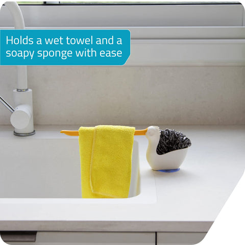 Pelix durable ABS plastic construction stands up to daily sink use.