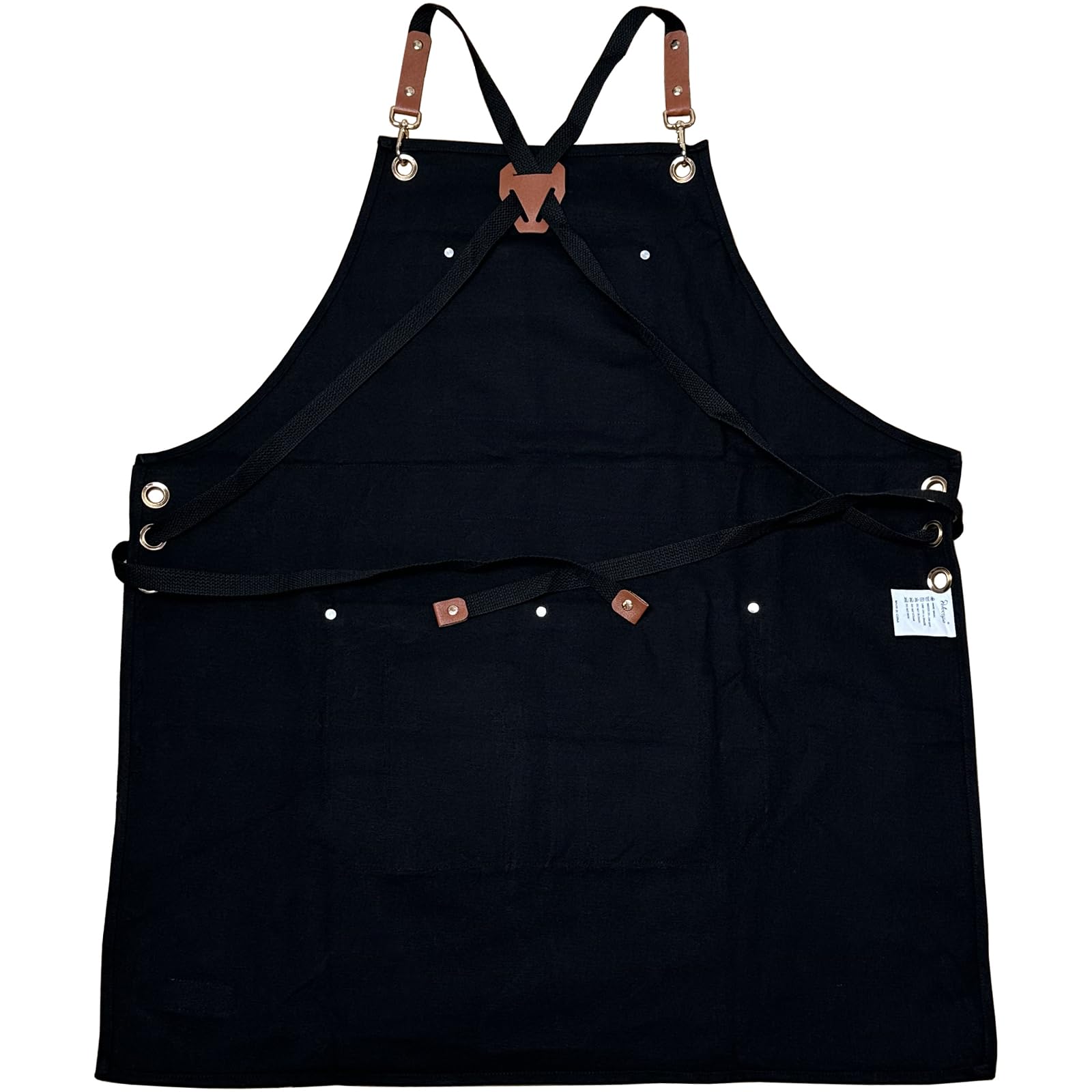 Pelocapa barber apron adjustable back straps for a comfortable universal fit