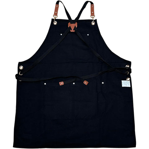 Pelocapa barber apron adjustable back straps for a comfortable universal fit