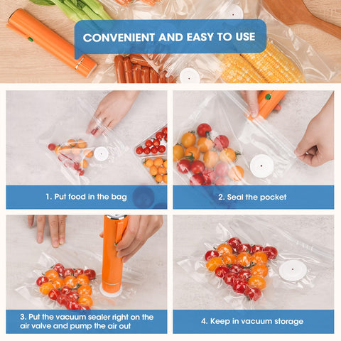 Pengrainsys sealing clip in action keeps bag zipper closed.