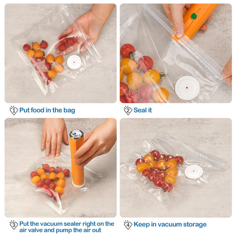 Pengrainsys snacks-on-the-go bag set keeps treats fresh during travel.
