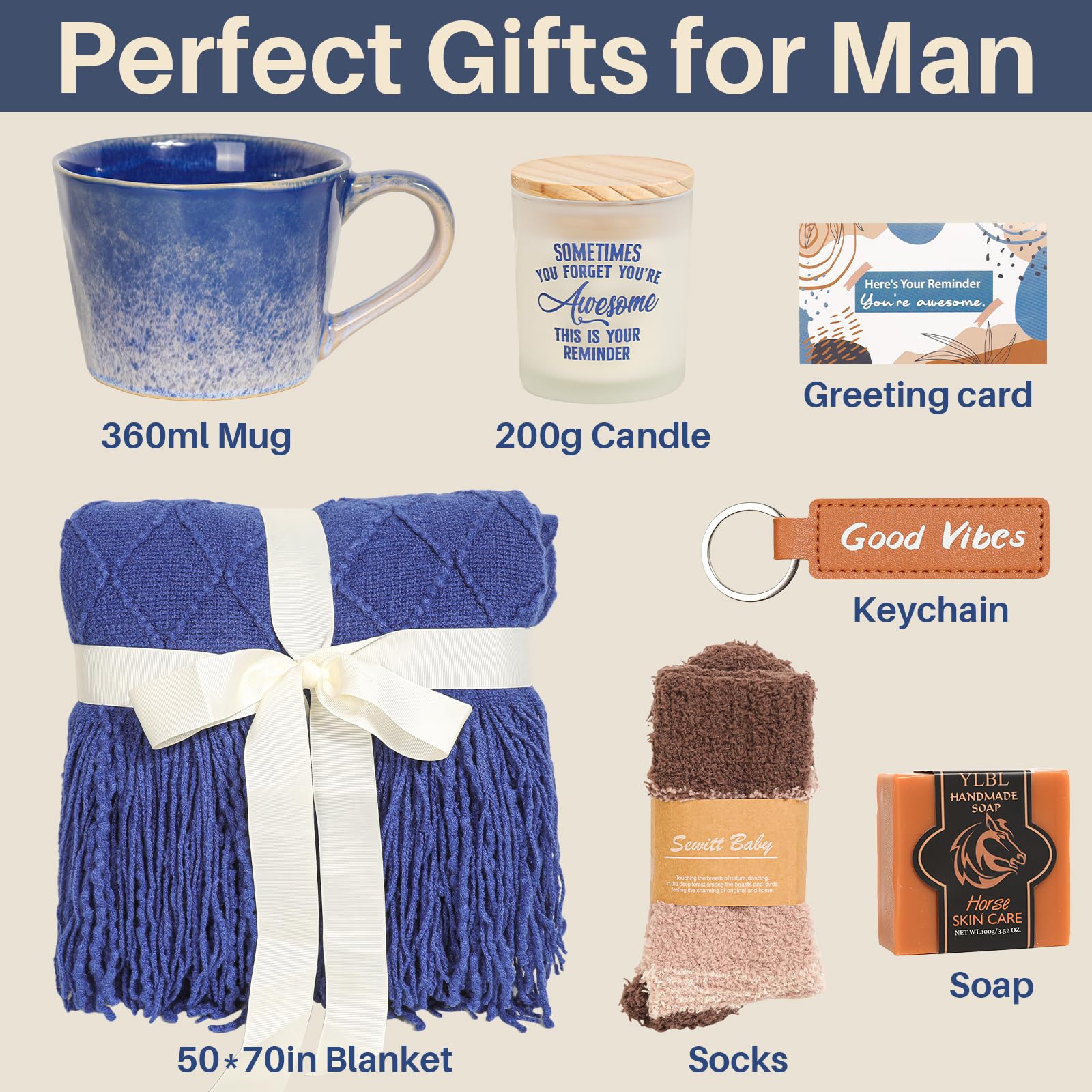Pengtai gift set greeting card adds a personal touch to any gift.