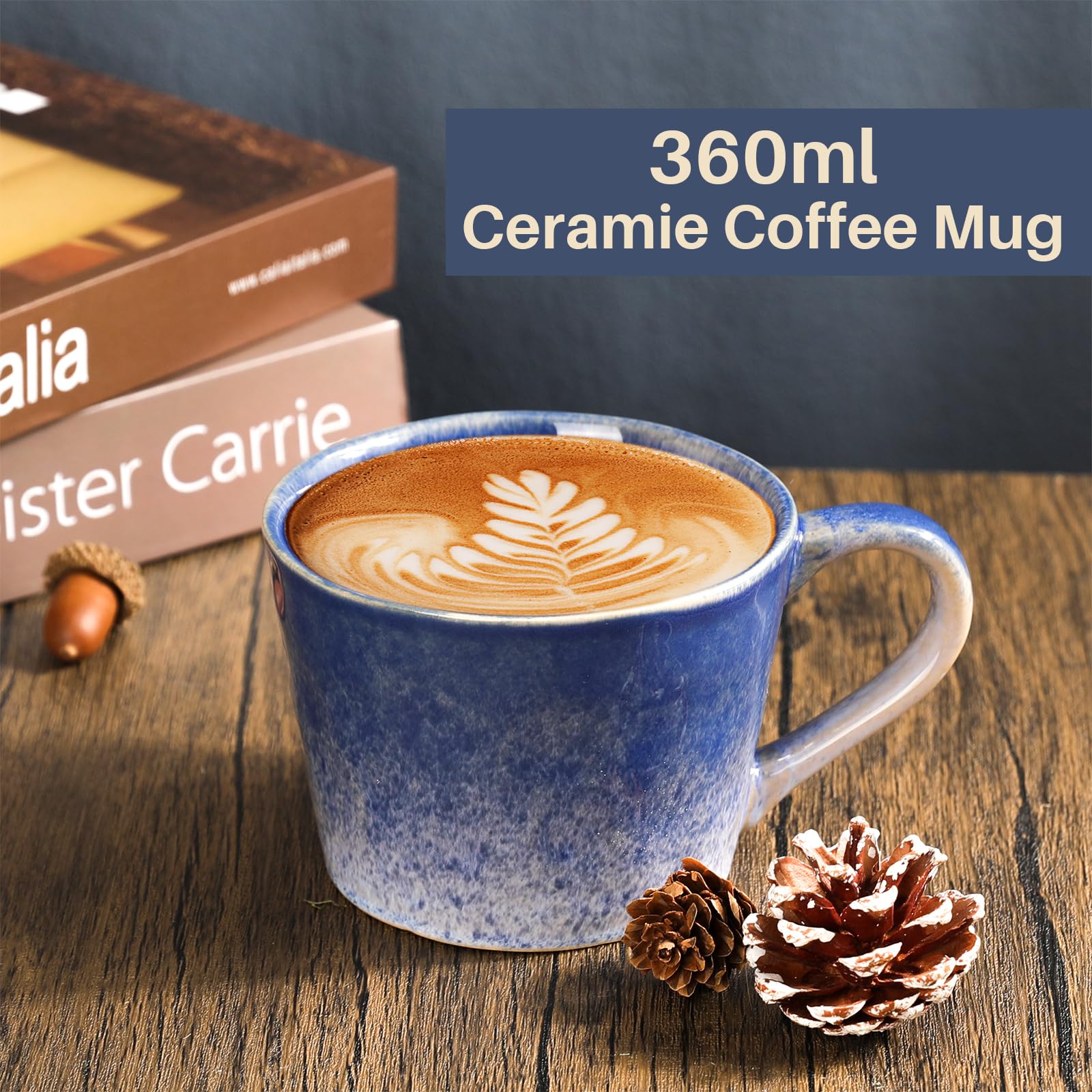 Pengtai gift set mug enhances daily coffee or tea rituals.